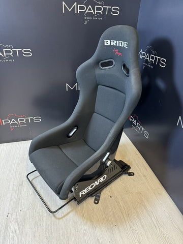 BRIDE VIOS 3 III Black Cloth Gradation Seats Low Max Racing Seat Driver