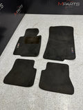 Genuine 01-06 BMW E46 M3 Convertible Carpets Floor Mats Black Front & Rear