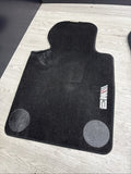 Genuine 01-06 BMW E46 M3 Carpets Floor Mats Black Front