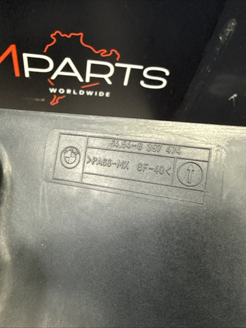 96-99 BMW Z3M M52 ENGINE COOLING PUSHER FAN MOTOR W SHROUD 8397474 OEM