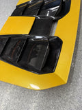 16-24 Lamborghini Huracan Spyder Rear Engine Hood Bonnet Yellow