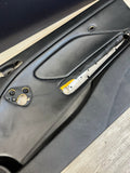 01-06 BMW E46 M3 PASSENGER RIGHT SIDE DOOR PANEL CARD BLACK OEM