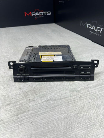 01-06 BMW 3 Series E46 325 330 M3 CD Player Business Radio *Broken Knob*