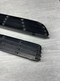 01-06 BMW E46 M3 Left Right Fender Vent Grilles Grills Trims Chrome Genuine OEM