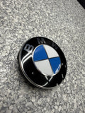 BMW Single Floating Alloy Wheel Hub Center Cap Badge 65mm 2455269