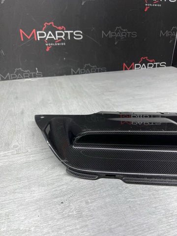 2012 - 2018 BMW F06 6-Series M6 Rear Bumper Lower Diffuser Valance OEM Carbon