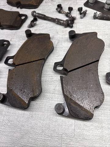 Textar / Jurid Brake Pads / Pucks / Hardware Set 07-13 Porsche 911 997 Turbo