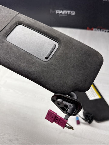 BMW 13-19 F06 M6 SEDAN ALCANTARA SUEDE SUNVISORS SUN VISORS OEM
