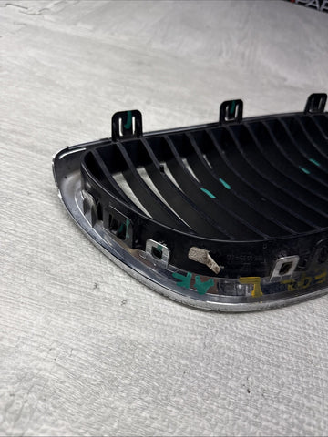08-13 BMW E90 E92 E93 M3 Front Kidney Grille Left Chrome / Chrome Fins OEM