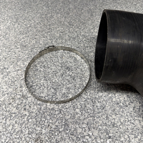BMW E46 M3 01-06 S54 Intake Elbow Driver Left Air Channel Duct Pipe Silicone AFE