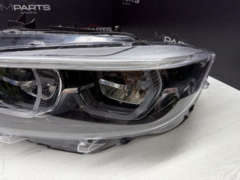 BMW 18-20 F32 F80 M3 M4 Left Side LED Adaptive IKON Headlight OEM *Repaired