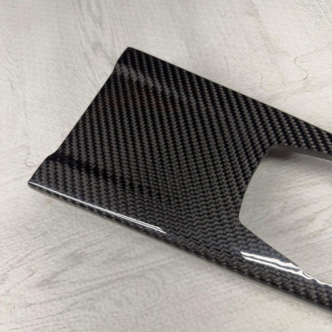 15-20 BMW M3 M4 iDRIVE CENTER CONSOLE CONTROLLER CARBON FIBER TRIM OEM 9232072