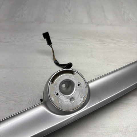 01-06 BMW E46 M3 Convertible Trunk Lid Grip Key Deck Handle Titan Silver