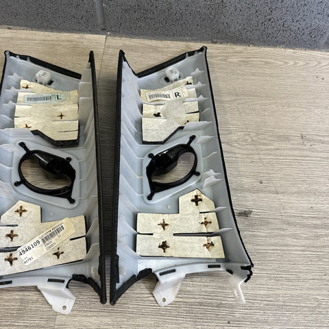 OEM 2014-2018 BMW X5M F85 F15 B PILLARS ALCANTARA SUEDE BLACK