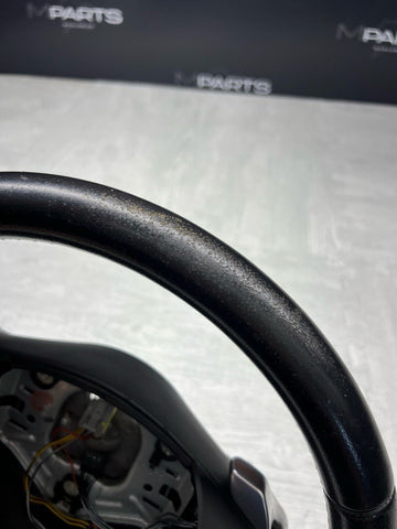 07-13 BMW E90 E92 E93 E87 328i 335 Sport Leather Steering Wheel Automatic