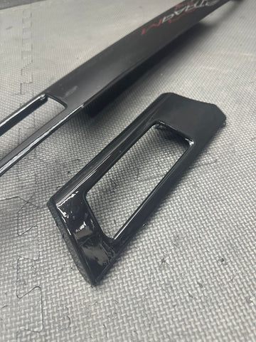 07-13 OEM BMW E92 E93 335 M3 Wrapped Black Interior Trim Dash Panels