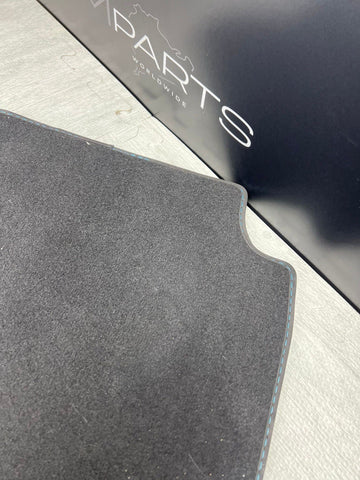 16-20 OEM BMW F87 M2 Black Rear Carpet Floor Mats