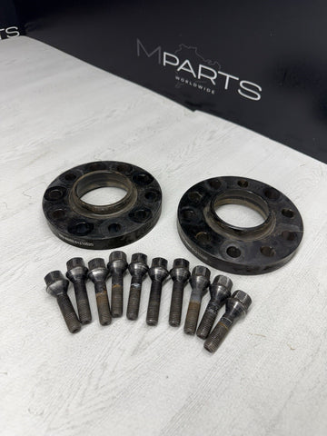 20MM Spacers + Extended Bolts PAIR 5x120 BMW E SERIES