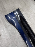 BMW 21-26 G80 M3 Front Left Lower Side Skirt Rocker Panel Tanzanite Blue