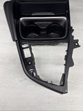 15-20 BMW F80 F82 F83 M3 M4 Front Cup Holder Center Console Trim White Stitching