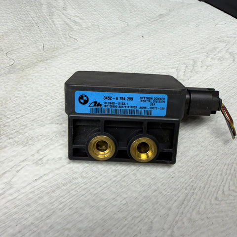 00-01 BMW E46 M3 Z3 M Yaw Rate Speed Sensor DSC ABS Module OEM 6754289