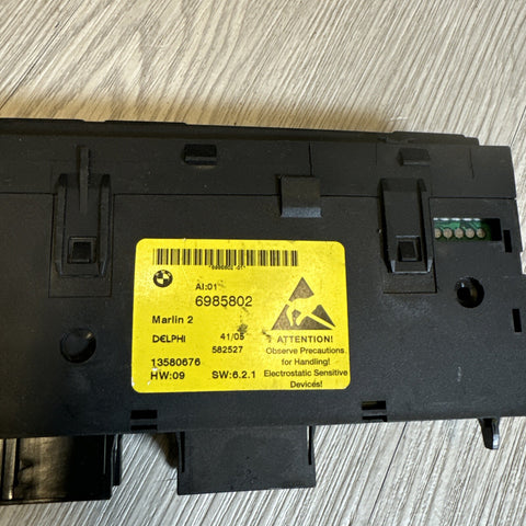 06-10 BMW E60 M5 Heated Seat Buttons Switch Control Unit Panel 6985802