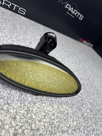 BMW E46 M3 Oval Auto-Dimming Auto Dim Rearview Mirror *Liquid Damage*