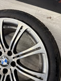 08-13 OEM BMW E90 E92 E93 M3 Rear 19” Wheel Rim Style 220M Silver 19x9.5 ET23