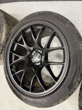 18” APEX EC-7 Rims Wheels Black 18x9.5 ET22 / 18x10.5 ET27 5x120 BMW E9X M3