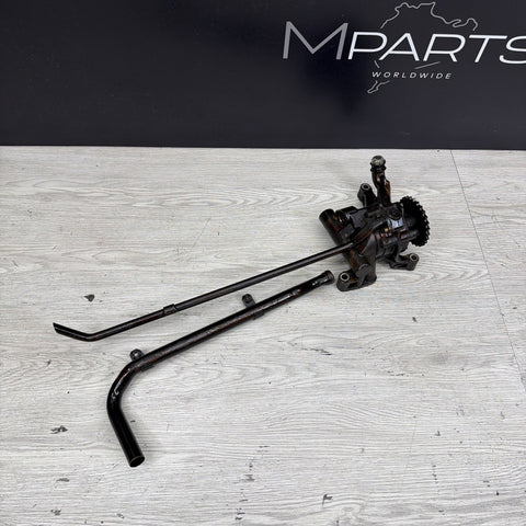01-06 BMW E46 M3 S54 Engine Oil Pump + Pick Up Tubes