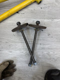 MASON ENGINEERING 01-06 BMW E46 M3 Rear X Brace Steel 2 Piece *Notes*
