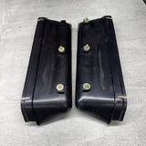 92-98 BMW E36 Sedan Front Interior Door Panel Card Pair Black Nappa OEM *Notes*