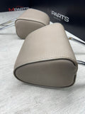 BMW E30 318 325 3 Series Headrests Head Rests Beige Driver and Passenger