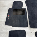 Genuine 01-06 BMW E46 M3 Coupe Carpets Floor Mats Black Front & Rear