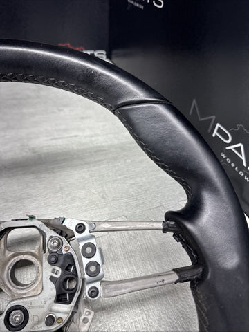 2015-2023 PORSCHE MACAN STEERING WHEEL W/ SHIFT PADDLES 30K MILES