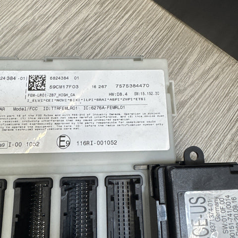 OEM BMW F30 F32 F33 F36 F80 F82 F83 M3 M4 Body Control Junction Box Module FEM