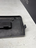BMW E46 M3 01-06 Front License Plate Cover Base Bracket 51112694726 Jet Black