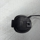 01-06 BMW E46 M3 Rear Tow Hook Eye Cover 2695273 CARBON BLACK