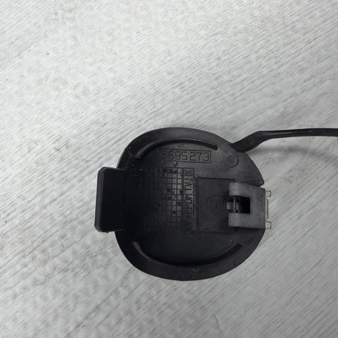 01-06 BMW E46 M3 Rear Tow Hook Eye Cover 2695273 CARBON BLACK