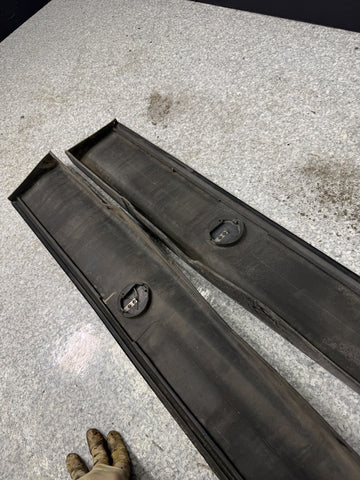 BMW E36 M3 95-99 SEDAN ROCKER PANEL MOLDING SIDE SKIRTS LEFT RIGHT PAIR