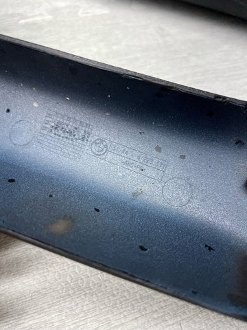 01-06 BMW E46 M3 Convertible Front A Pillars Black Original OEM Pair