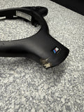 OEM 01-06 BMW E46 M3 Upper & Lower Steering Wheel Trim Cover Plate Black