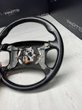 95-99 BMW E36 M3 Steering Wheel Black 4 Spoke