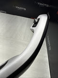 01-06 BMW E46 M3 Brushed Aluminum/Black Door Trim Armrest Front Left Driver