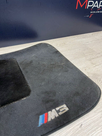 Used Genuine 2008-2013 BMW E92 M3 Carpets Floor Mats Black Front & Rear