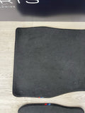 Set 4 Interior Floor Mats Carpets Black OEM 20-24 BMW F92 M8 Coupe