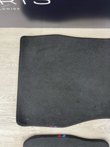 Set 4 Interior Floor Mats Carpets Black OEM 20-24 BMW F92 M8 Coupe