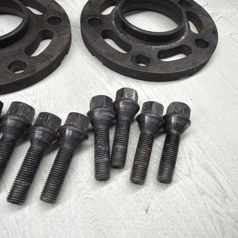 12.5MM Spacers + Extended Bolts PAIR 5x120 BMW Turner Motorsport