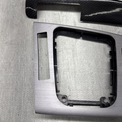 01-06 BMW E46 M3 Convertible Interior Armrests Trim Set Brushed Aluminum *Notes*