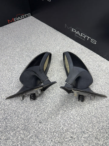 BMW E92 E93 M3 08-13 Side View Mirrors Matte Bezel Trims Jerez Black Covers